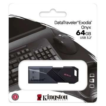USB 3.2 Kingston DataTraveler Exodia Onyx 64GB